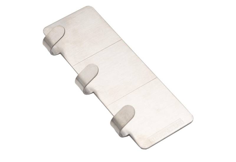 Osma Kleiderhaken Klebehaken Kleiderhaken Badhaken 3fach, Gadrobe, Wandhaken, Edelstahl, selbstklebend von Osma