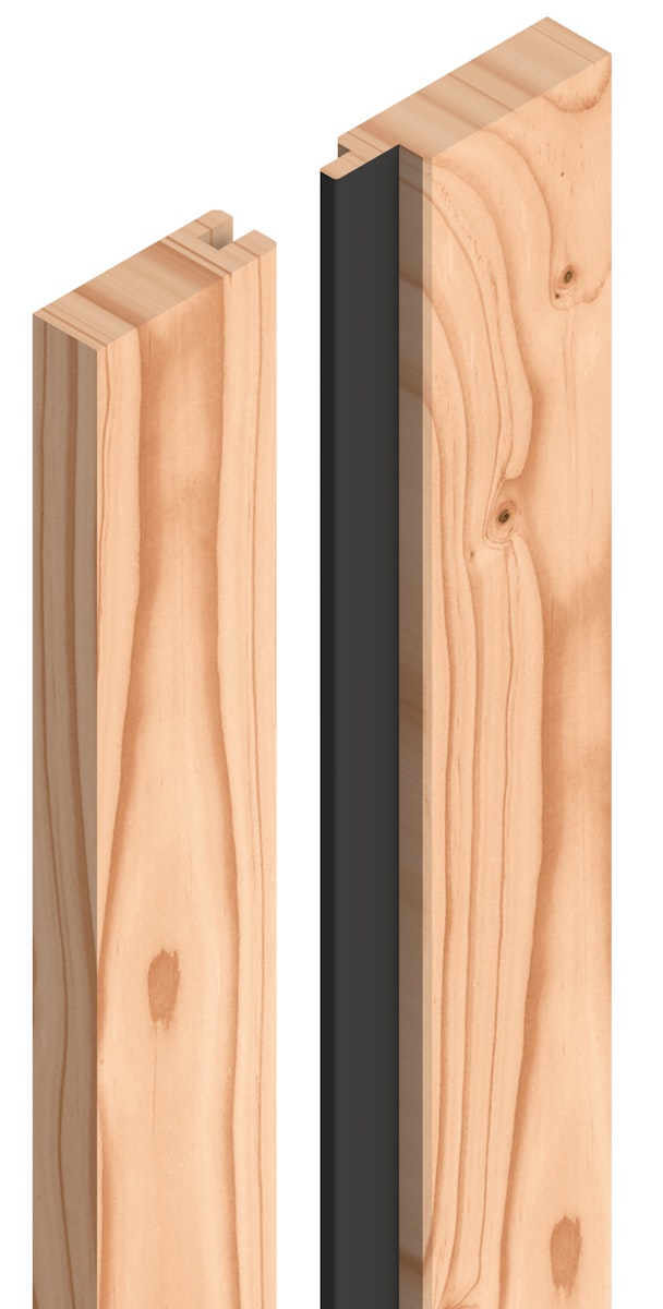 OSMO Start-/Endprofil Verto kanad. Douglasie  19x130, 176cm PEFC von Osmo Holz