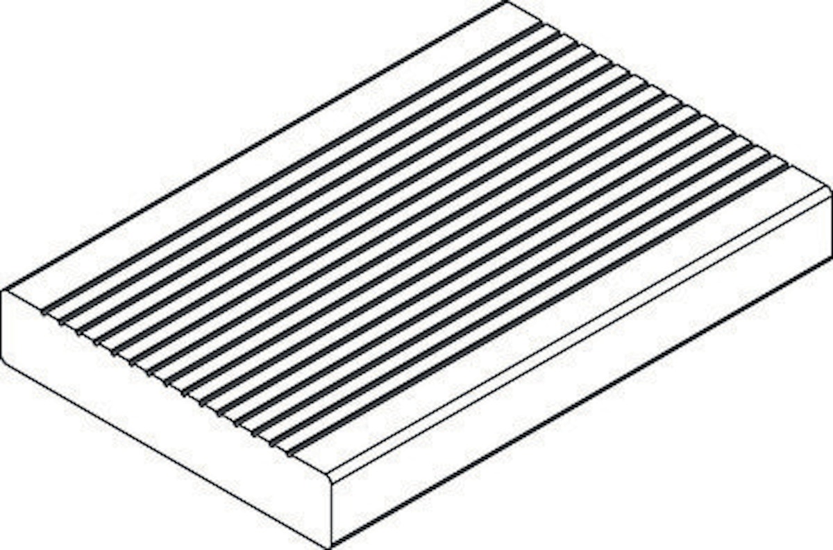 OSMO Terrasse Thermo-Fichte 32x165, 360cm PEFC Oberseite geriffelt von Osmo Holz