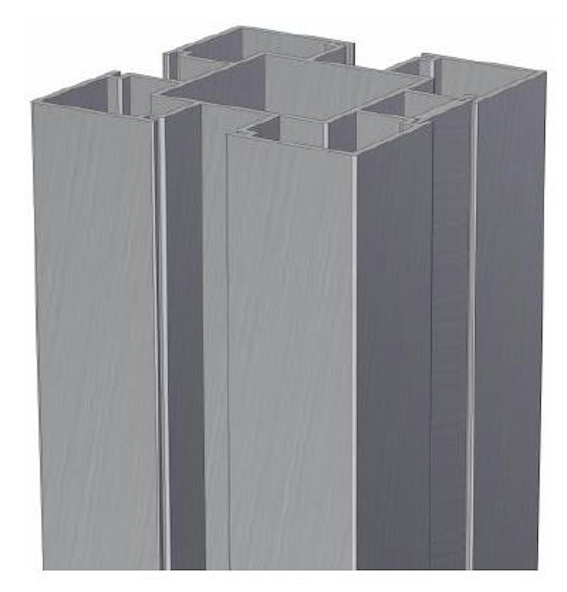 OSMO Aluminiumpfosten Typ C Anthrazit 2000 mm OSMO Aluminiumpfosten Typ C Anthrazit 2000 mm von Osmo Holz