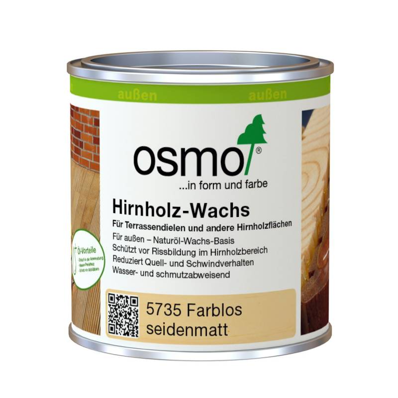 OSMO Hirnholz-Wachs -5735 Farblos-0,375 Liter von Osmo Farben & Zubehör