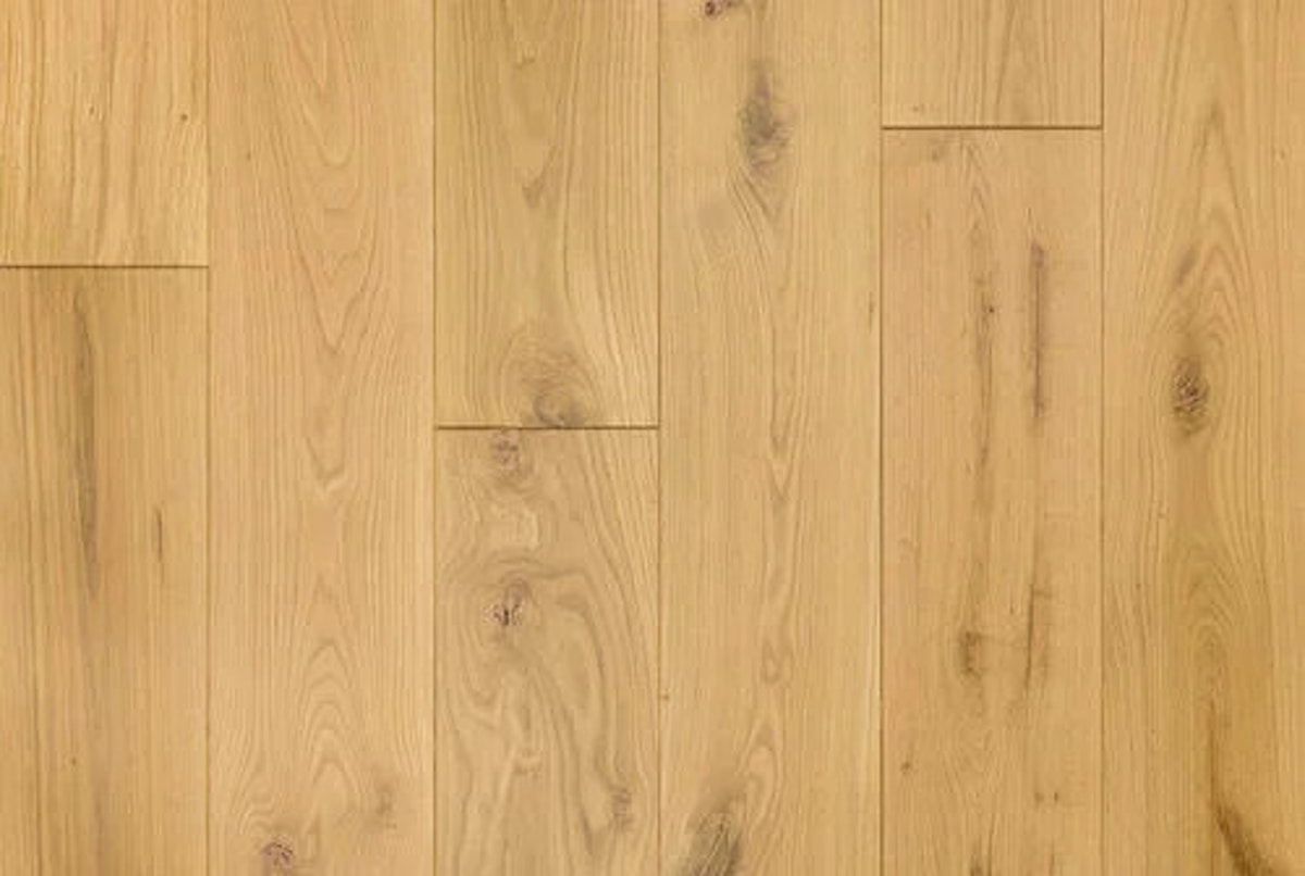 OSMO Holzboden Eiche 15 x 130 Rustikal-Sortierung 180 cm geschliffen farblos seidenmatt VE: 8 St. von Osmo Holz