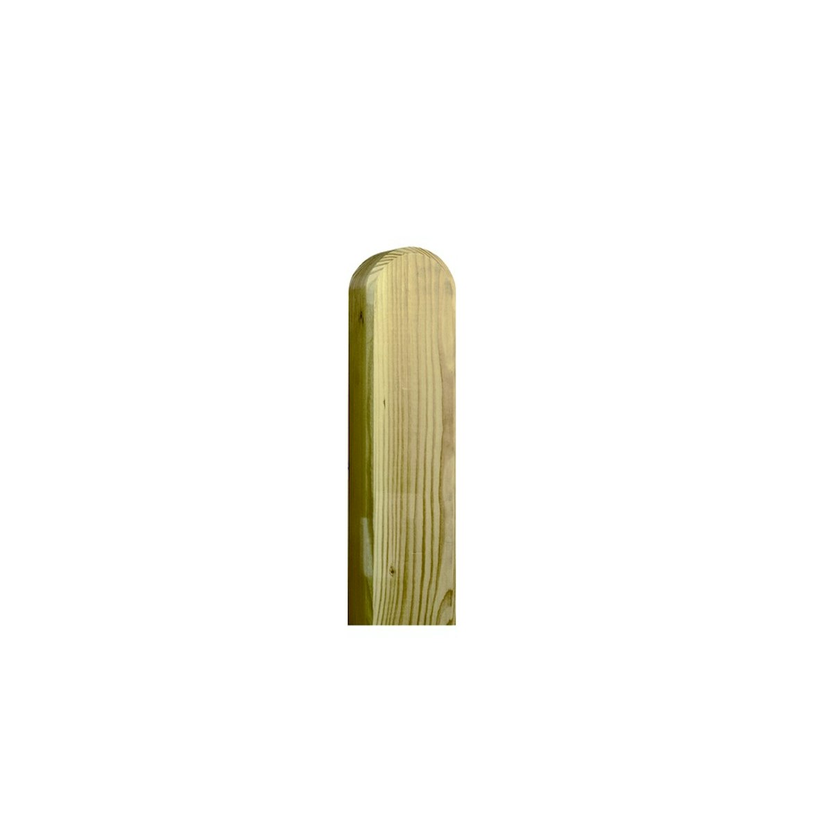 OSMO Pfosten - Kiefer glatt mit Kopfrundung-108-Kiefer-KDI-Grau von Osmo Holz