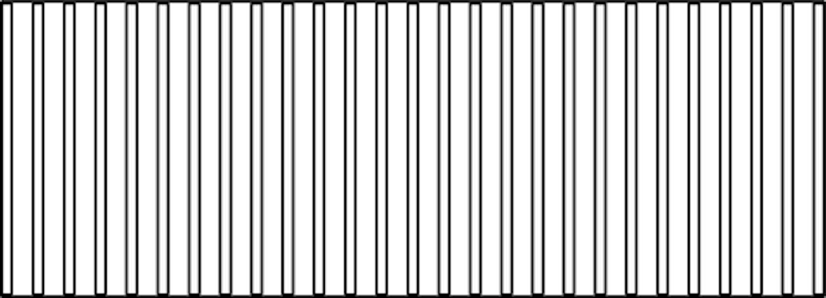 OSMO Schallschutz Forsdal - Absorberelement 8x198x72 cm Kiefer kdi Grau von Osmo Holz