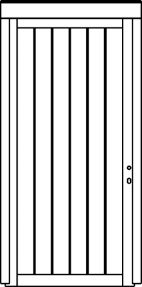 OSMO Tür Forsdal Lärche 98x205cm von Osmo Holz
