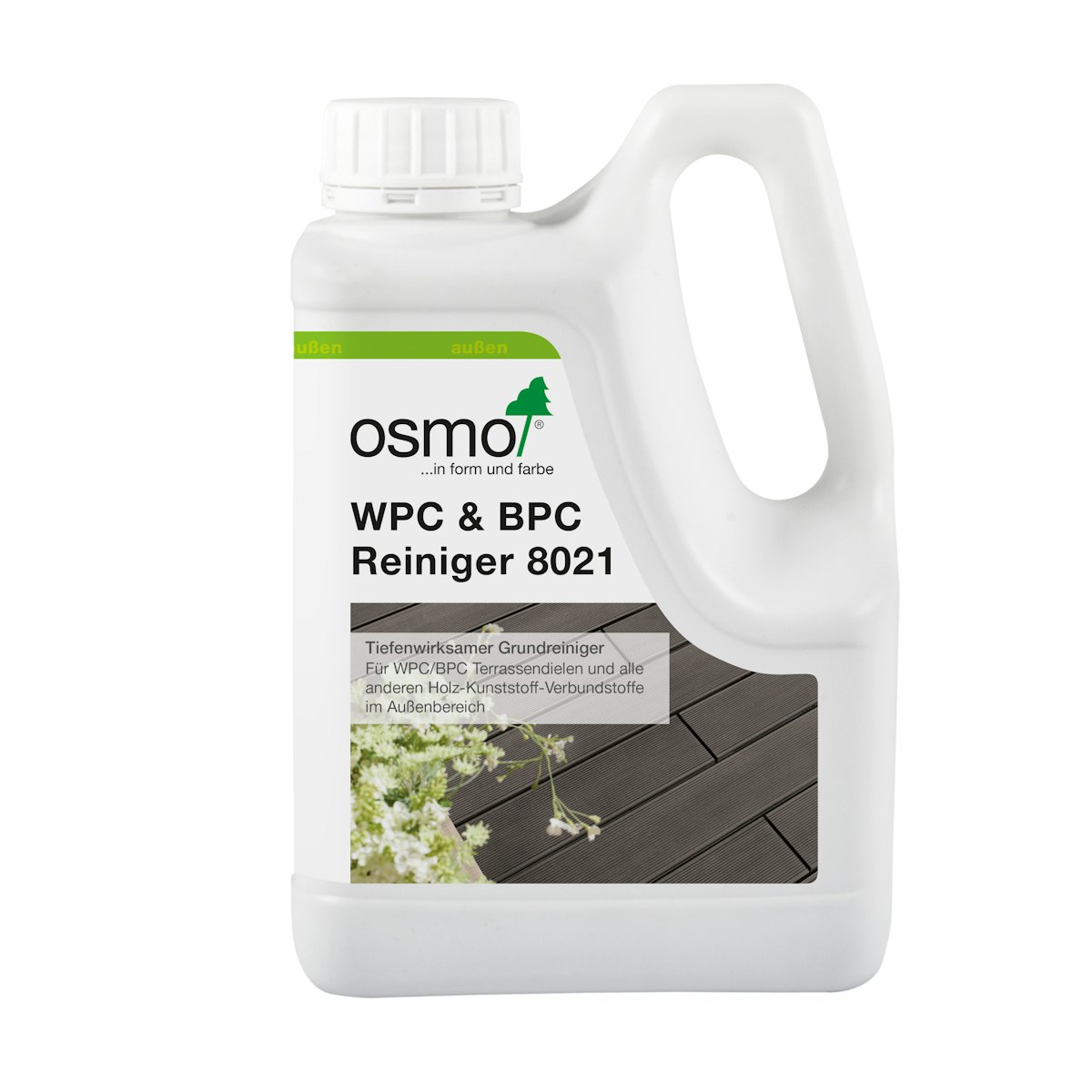 OSMO WPC/BPC & Aluminium Reiniger 8021 - 1 l OSMO WPC/BPC & Aluminium Reiniger 8021 - 1 l von Osmo Farben & Zubehör