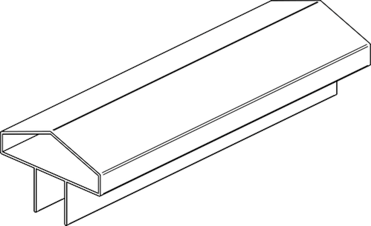 Osmo Abschlussprofil Multi-Fence-Alu von Osmo Holz