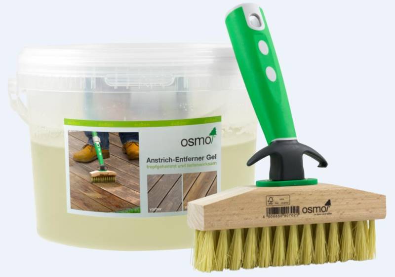 Osmo Anstrich - Entferner Gel mit Bürste 2,5 L von Osmo