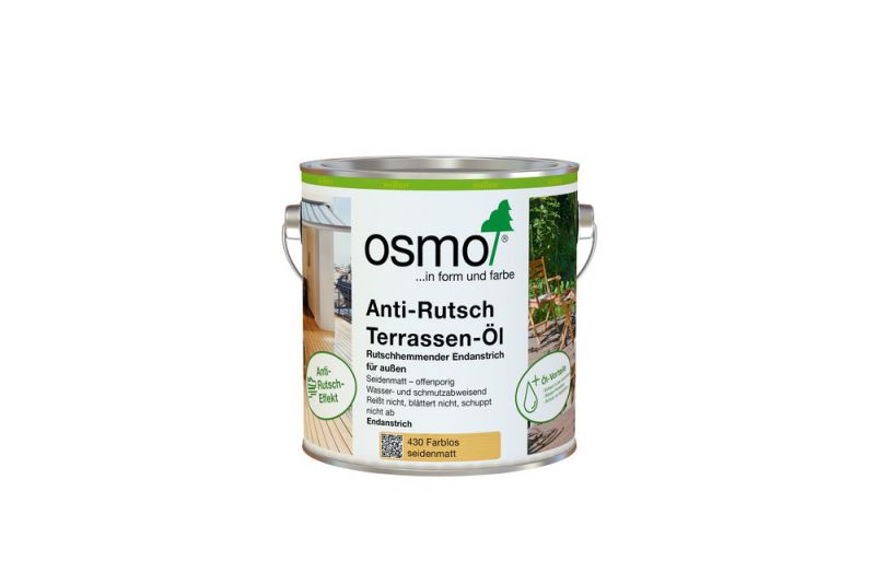 Osmo Anti-Rutsch Terrassen-Öl Farblos 0,75 l - 11500074 von Osmo