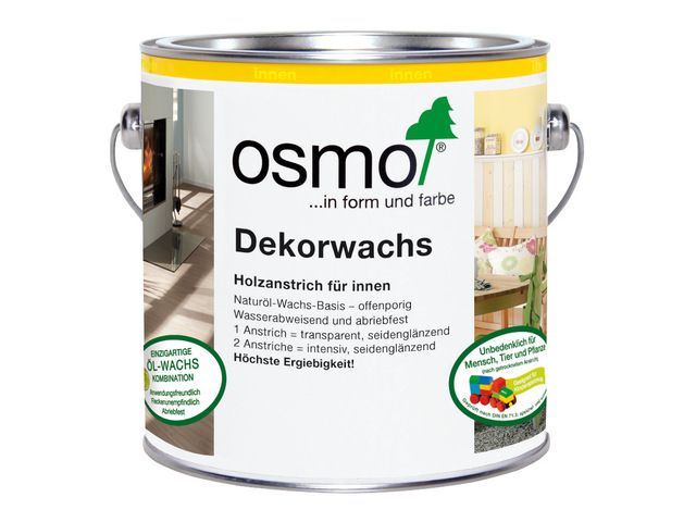 Osmo Dekorwachs 750 ml intensi weiß matt von Osmo