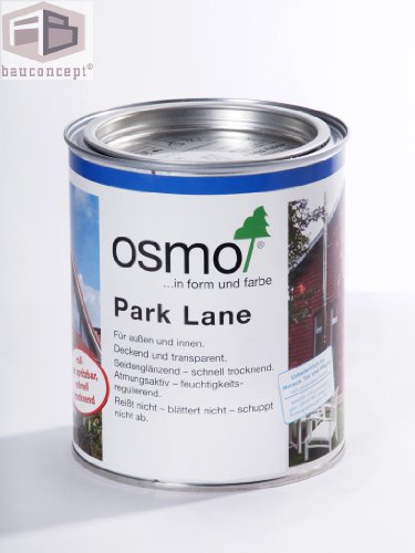 Osmo Garten- & Fassadenfarbe Reinweiß (RAL 9010) 0,75 l - 13100048 von OSMO