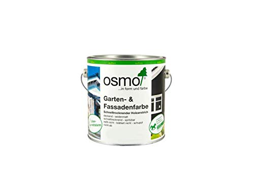 Osmo Garten- & Fassadenfarbe Verkehrsgrau A (RAL 7042) 0,75 l - 13100339 von OSMO