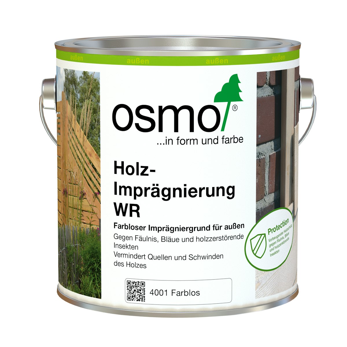 Osmo Holz-Imprägnierung WR 25 Liter für Außenbereich 4001 von Osmo Farben & Zubehör