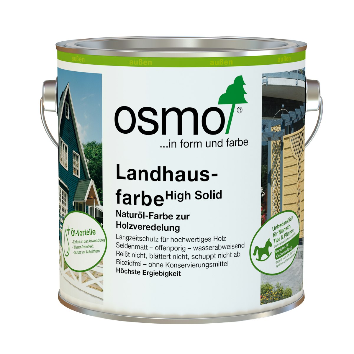 OSMO Landhausfarbe -2203 Fichten-Gelb-25 Liter von Osmo Farben & Zubehör