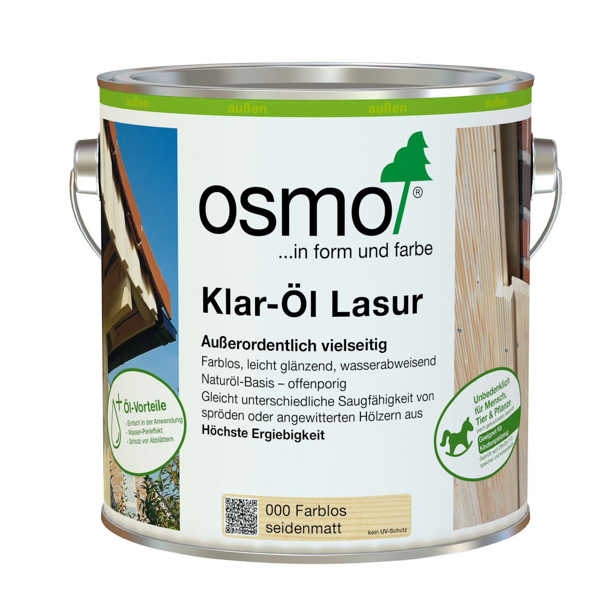 OSMO Klar-Öl-Lasur -000 Farblos-25 Liter von Osmo Farben & Zubehör