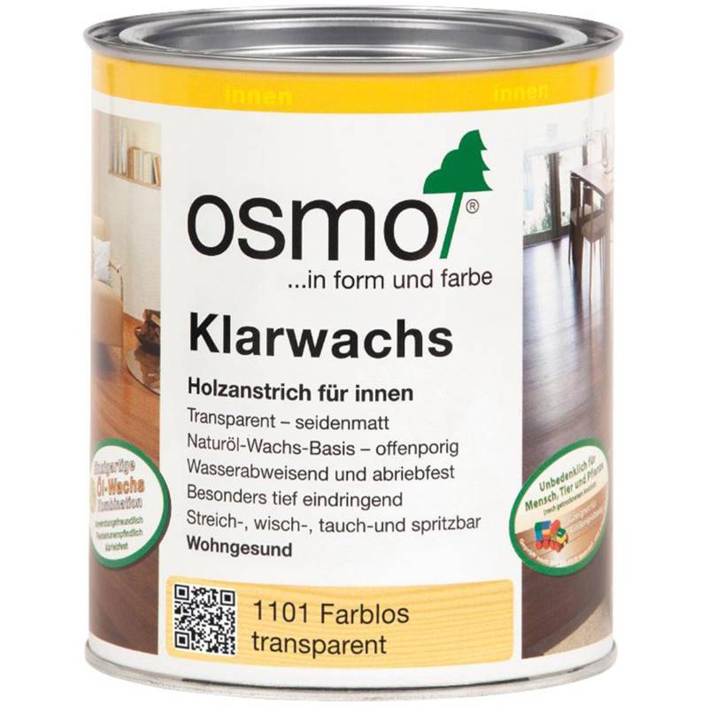 Osmo Klarwachs Farblos 750 ml von Osmo