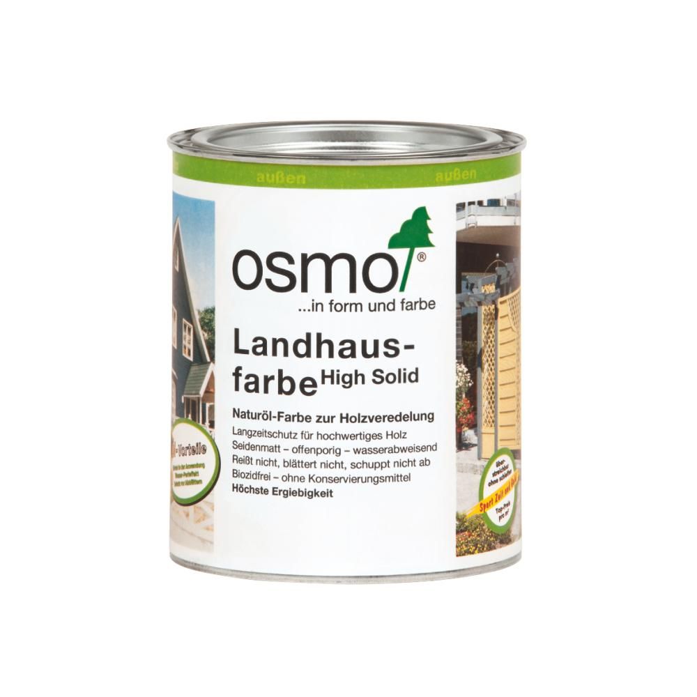 Osmo Landhausfarbe 750 ml kieselgrau von Osmo