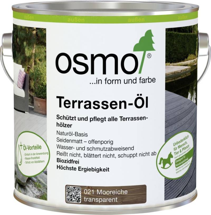 Osmo Terrassen-Öl 2,5 L mooreiche von Osmo