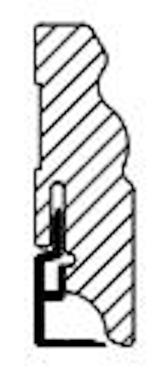 Stecksockelleiste Deckweiß Massivholz Folie profiliert 2,40 m 22 x 40 mm profiliert weiß deckend Stecksockelleiste Deckweiß Massivholz Folie profiliert 2,40 m 22 x 40 mm profiliert weiß deckend von Osmo Holz