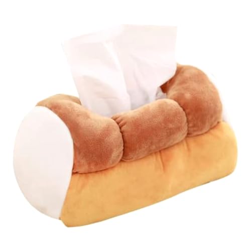 Osmond 1 Stück Simulation von Kreativen Toast Taschentuchbox Zuhause Auto Papierbox Set Abnehmbare Taschentuchbox von Osmond