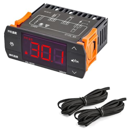 Osmond Defrost Controller Inkubatorheizungskühler EK3030 220V Dual Relaisausgangstemperaturschalter von Osmond
