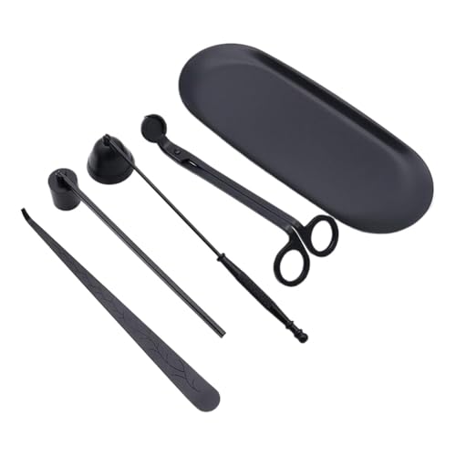 Osmond Kerzendochtschneider, 5-in-1-Kerzenzubehörset, Kerzenpflegeset, Geschenk für Liebhaber Von Duftkerzen, Kerzenzubehörset Osmond Kerzendochtschneider, 5-in-1-Kerzenzubehörset, Kerzenpflegeset, Geschenk für Liebhaber Von Duftkerzen, Kerzenzubehörset von Osmond