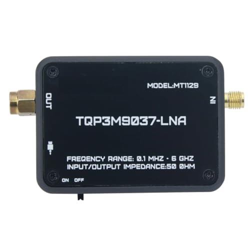 Osmond MT1129 Rauscharmer Verstärker TQP3M9037 LNA für SDR Funkempfänger Spektrumanalysator TEF6686 Osmond MT1129 Rauscharmer Verstärker TQP3M9037 LNA für SDR Funkempfänger Spektrumanalysator TEF6686 von Osmond