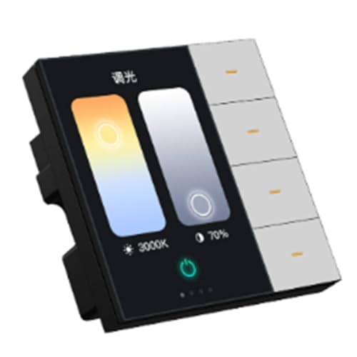 Osmond Tuya Smart Central Control Panel ZigBee Wandschalter Hausautomation Drahtloses Lichtsteuerungssystem F3-Pro Osmond Tuya Smart Central Control Panel ZigBee Wandschalter Hausautomation Drahtloses Lichtsteuerungssystem F3-Pro von Osmond