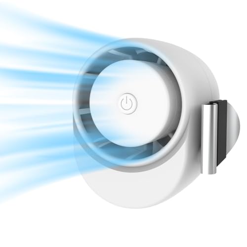 Osmond Ultra-Leiser Taillenclip-L¨¹fter, USB-C-Aufladbar, Taschengro? mit Clip f¨¹r Den Einsatz im Freien von Osmond