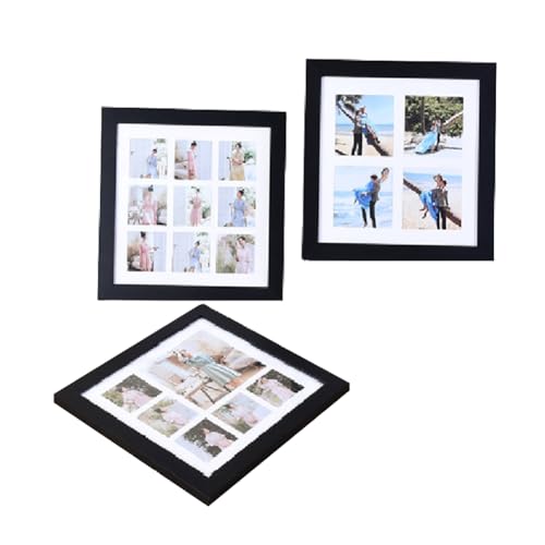 Osmond Vier, Sechs, Neun Gitter-Fotorahmen, DIY-Bilderrahmen Aus Massivholz, Wandbehang, Bilderrahmen, Heimdekoration, Geschenke von Osmond