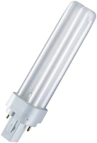 10x Osram DULUX D 18W/830 G24d2 (100W) 2-PIN FS1 153mm Kompakt-LLp Warmton von Osram