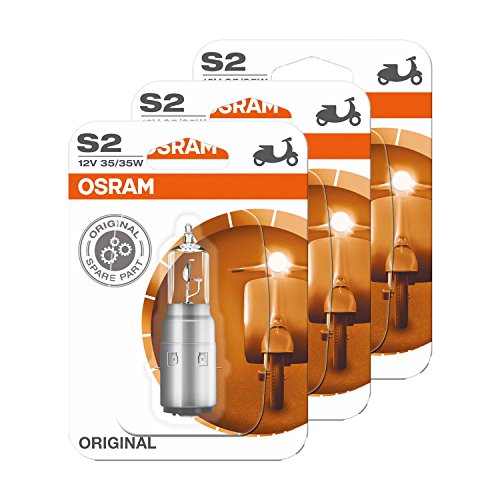 3x OSRAM GLÜHBIRNEN SET 12V 35/35W BA20d FERNSCHEINWERFER ABBLENDLICHT 3x OSRAM GLÜHBIRNEN SET 12V 35/35W BA20d FERNSCHEINWERFER ABBLENDLICHT von Osram