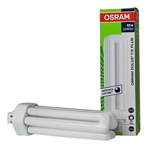 Osram DULUX T/E 42 W/840 PLUS Leuchtstoffröhre GX24Q, 1 Stück von Osram