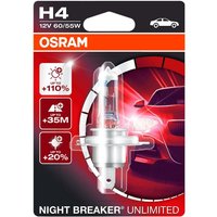 H4 Night-Breaker Laser 12V 60/55W von Osram
