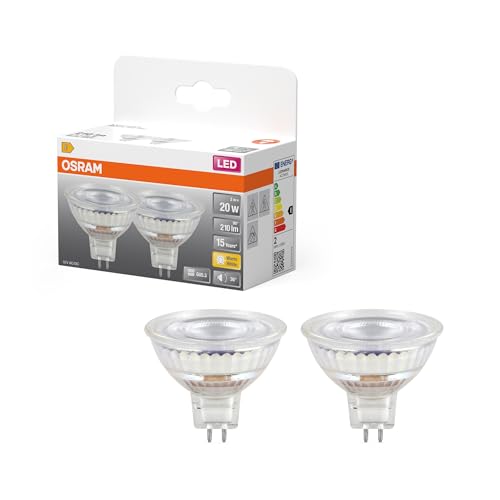 OSRAM LED Spot Lampe Star MR16 2W 827, 2700K warmweiß, GU5.3, 36°, 210 lm, Niedervolt, quecksilberfrei, IP20 OSRAM LED Spot Lampe Star MR16 2W 827, 2700K warmweiß, GU5.3, 36°, 210 lm, Niedervolt, quecksilberfrei, IP20 von Osram