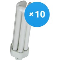 Mehrfachpackung 10x Osram Dulux t/e Plus 42W 830 Warmweiß - 4-Pins von Osram