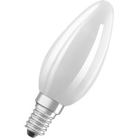 Osram - led Superstar Classic LED-Lampe b 40 in klassischer Minikerzenform aus gefrostetem Glas, 2.2 w, 470 lm, E14 Fassung, 2700 k für warmweißes von Osram