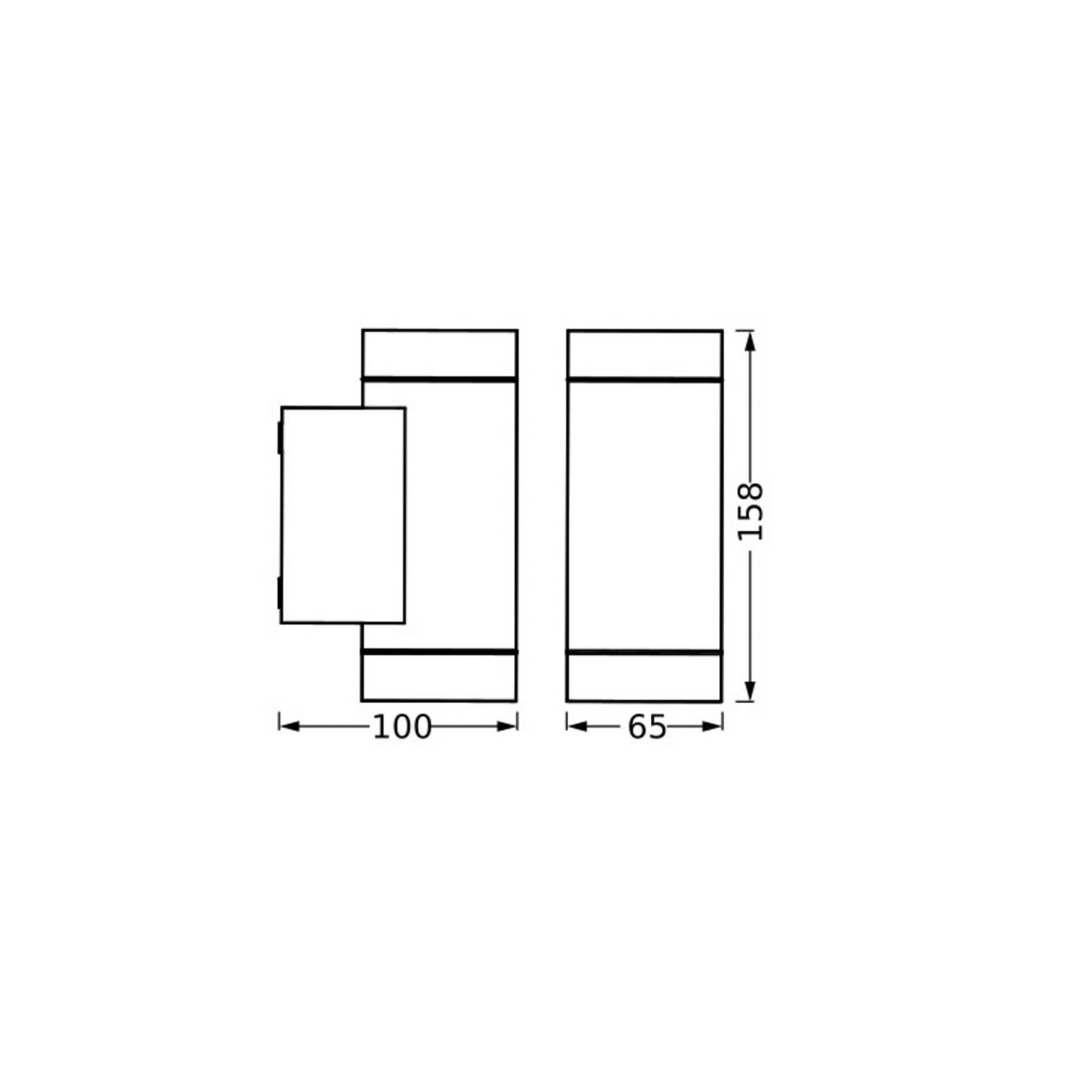 OSRAM Außenwandleuchte ENDURA CLASSIC ITYS, dunkelgrau IP65 von Osram