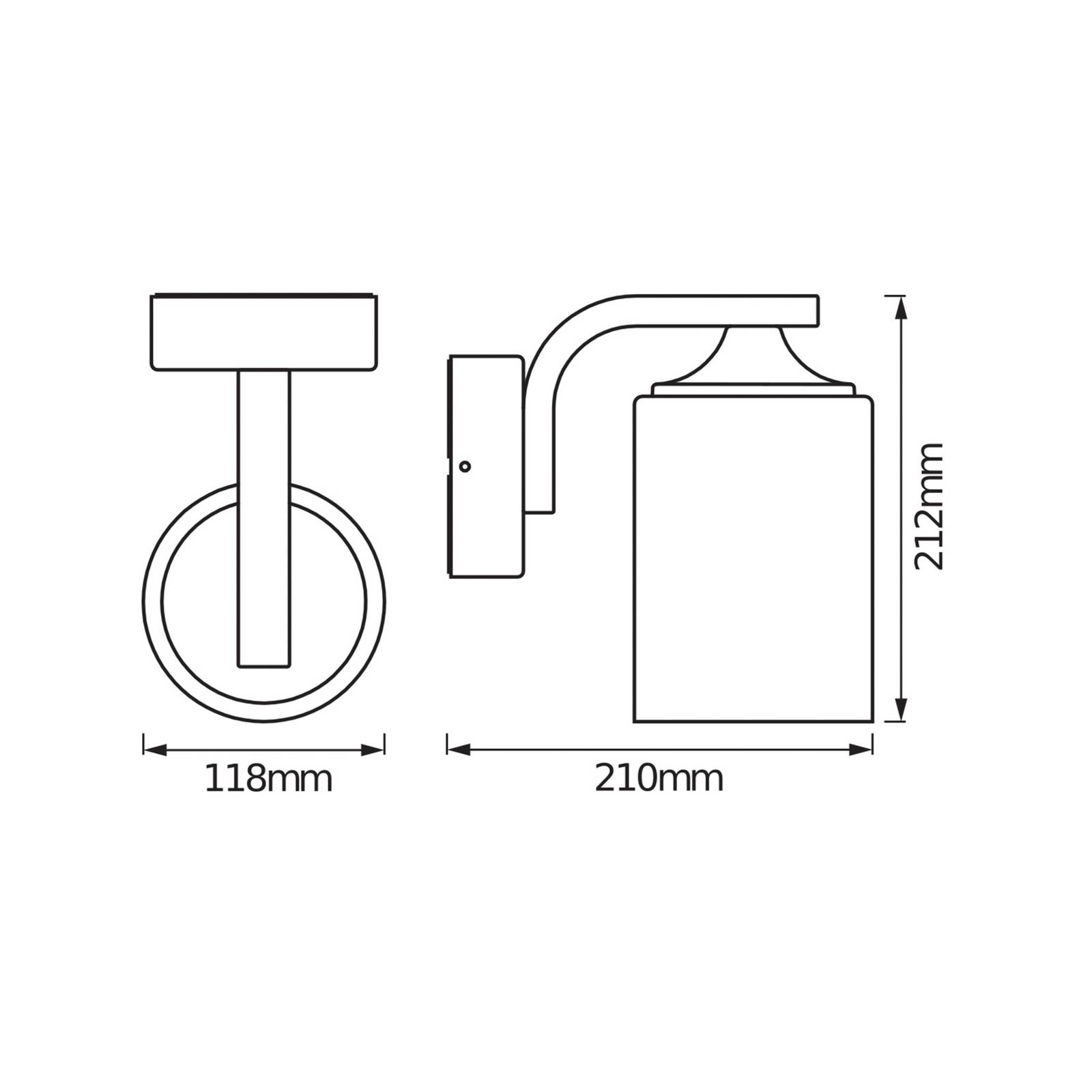 OSRAM Außenwandleuchte ENDURA CLASSIC LANTERN CYLINDER, weiß von Osram