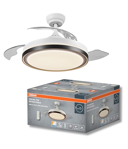 OSRAM Ceiling Fan Retractable 1070 66W White OSRAM Ceiling Fan Retractable 1070 66W White von Osram