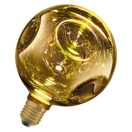OSRAM DECOR LED LAMP IN ELECTRO GLASS IN ELECTRO GLASS MEDIUM GOLD OSRAM DECOR LED LAMP IN ELECTRO GLASS IN ELECTRO GLASS MEDIUM GOLD von Osram