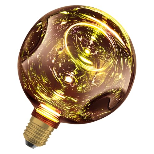 OSRAM DECOR LED LAMP IN ELECTRO GLASS IN ELECTRO GLASS MEDIUM ROSE von Osram