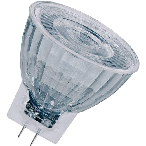 OSRAM Dimmbare MR11 LED Reflektorlampe mit GU4 Sockel, Warmweiss (2700K), Glas Spot, 3.2W, Ersatz für 20W-Reflektorlampe,LED SUPERSTAR MR11 12 V von Osram