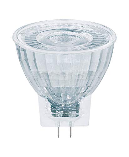 OSRAM Dimmbare MR11 LED Reflektorlampe mit GU4 Sockel, Warmweiss (2700K), Glas Spot, 4,50W, Ersatz für 35W-Reflektorlampe, LED SUPERSTAR MR11 12 V, Warmweiß von Osram