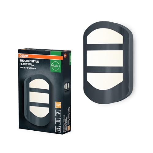 OSRAM ENDURA STYLE PLATE Wall 12.5W Dark Grey von Osram