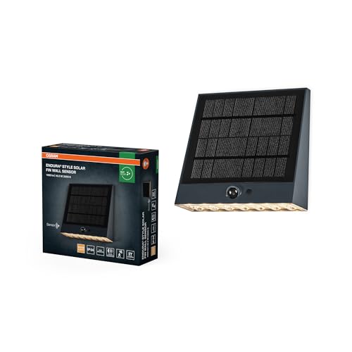 OSRAM ENDURA STYLE SOLAR BRIGHT SENSOR Wall Fin IP54 Dark Grey OSRAM ENDURA STYLE SOLAR BRIGHT SENSOR Wall Fin IP54 Dark Grey von Osram