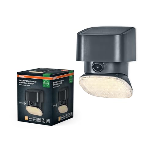 OSRAM ENDURA STYLE SOLAR BRIGHT TURN SENSOR Wall Turn IP54 Dark Grey OSRAM ENDURA STYLE SOLAR BRIGHT TURN SENSOR Wall Turn IP54 Dark Grey von Osram