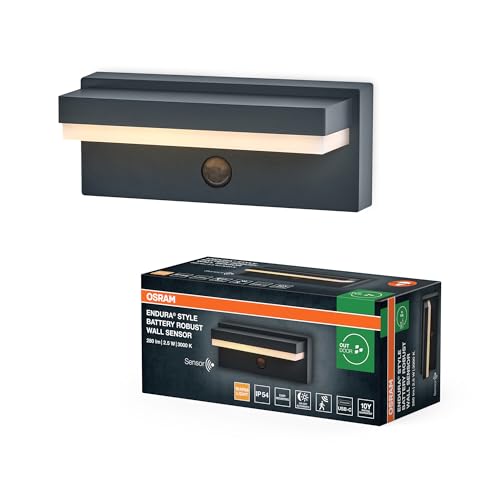 OSRAM ENDURA STYLE USB ROBUST SENSOR Wall IP54 USB Dark Grey OSRAM ENDURA STYLE USB ROBUST SENSOR Wall IP54 USB Dark Grey von Osram