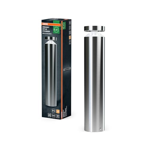 OSRAM ENDURA Style Cylinder Außenwandleuchte 50cm, 6W, 3000K, 660lm, modernes Edelstahl-Design, IP44 für Fassaden und Eingänge OSRAM ENDURA Style Cylinder Außenwandleuchte 50cm, 6W, 3000K, 660lm, modernes Edelstahl-Design, IP44 für Fassaden und Eingänge von Osram