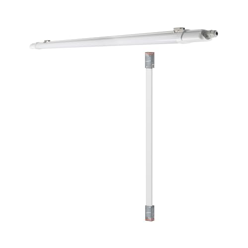 OSRAM Feuchtraumleuchte Submarine Slim 1.2M, 18W, 4000K, IP65, 1600lm, weiß, Polycarbonatgehäuse, Länge 1245 mm, für Keller und Werkstätten OSRAM Feuchtraumleuchte Submarine Slim 1.2M, 18W, 4000K, IP65, 1600lm, weiß, Polycarbonatgehäuse, Länge 1245 mm, für Keller und Werkstätten von Osram